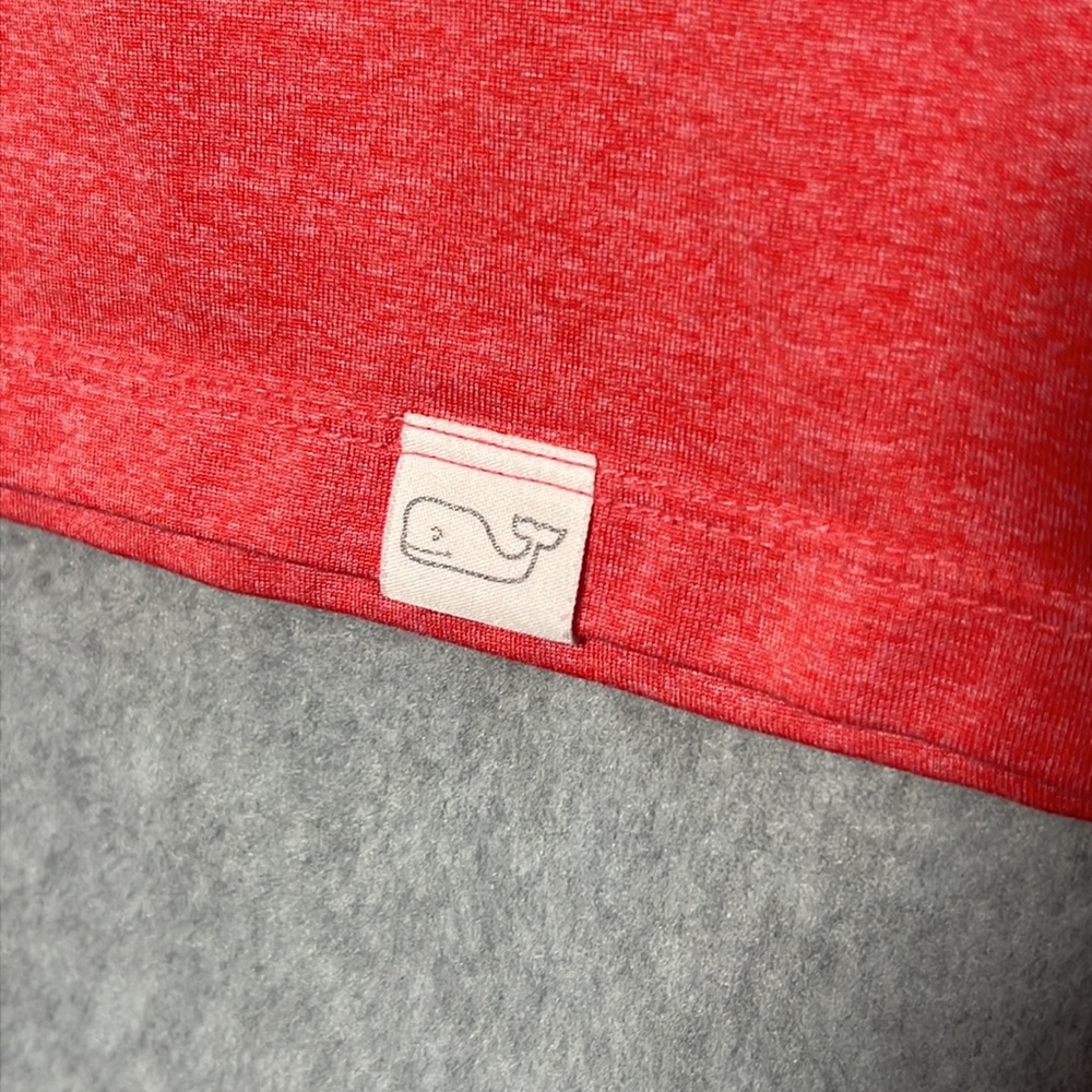 Vineyard Vines Red Long Sleeve Tee Classic Crew Size XS - Picture 4 of 6